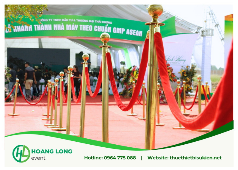 báo giá cho thuê cọc inox sự kiện 